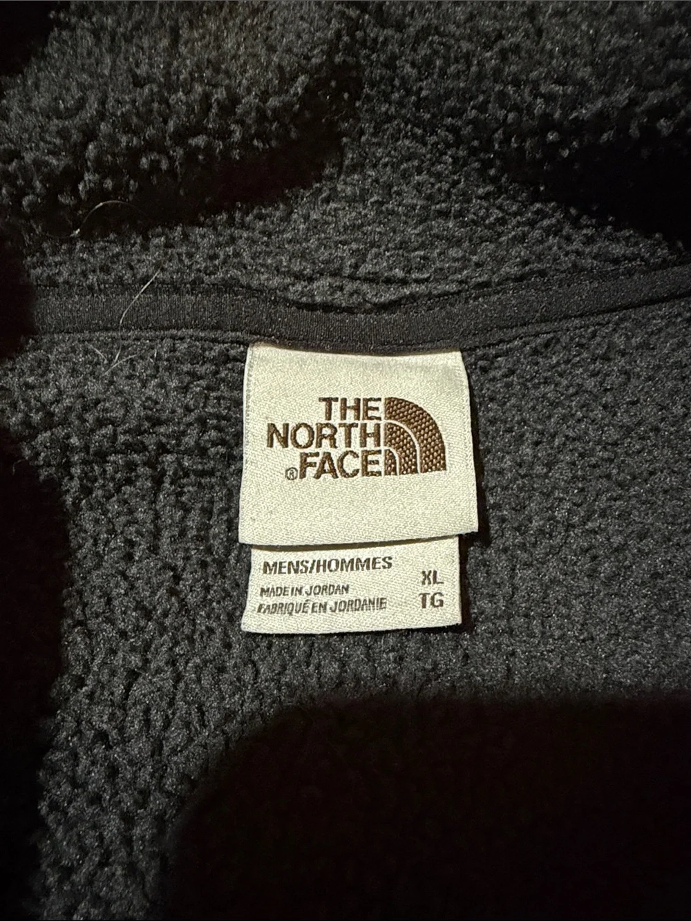 The North Face Men's Black Quarter-Zip Fleece Pullover
